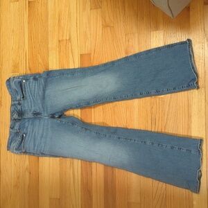 American Eagle Outfitters Light Blue Flare Jeans